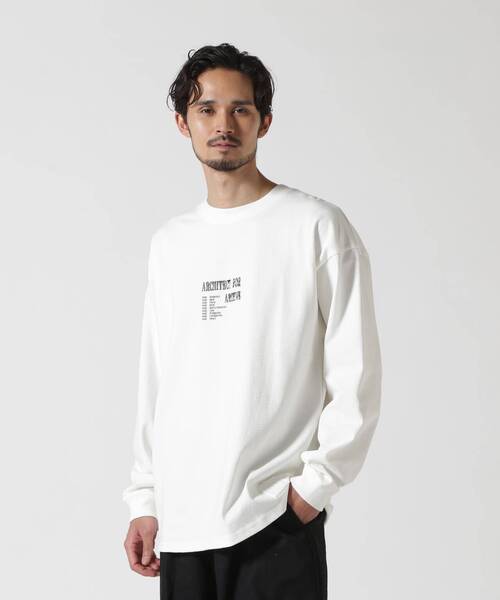 A4A tシャツ A4A/エーフォーエー/RIPPLES LST/ロンT メンズ