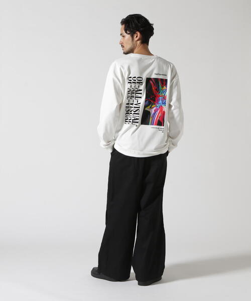 A4A tシャツ A4A/エーフォーエー/RIPPLES LST/ロンT メンズ
