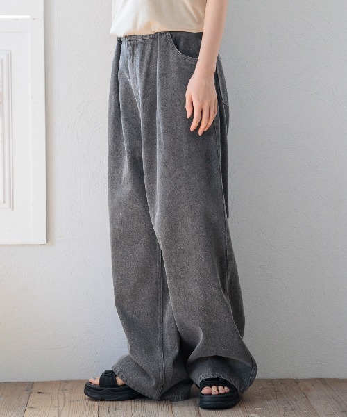 お願いします LAKOLE ジーンズ デニム デニムパンツ ウエストフックデニム