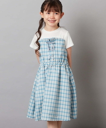 a.v.v（アー・ヴェ・ヴェ） ワンピース 「100-130」レースアップ