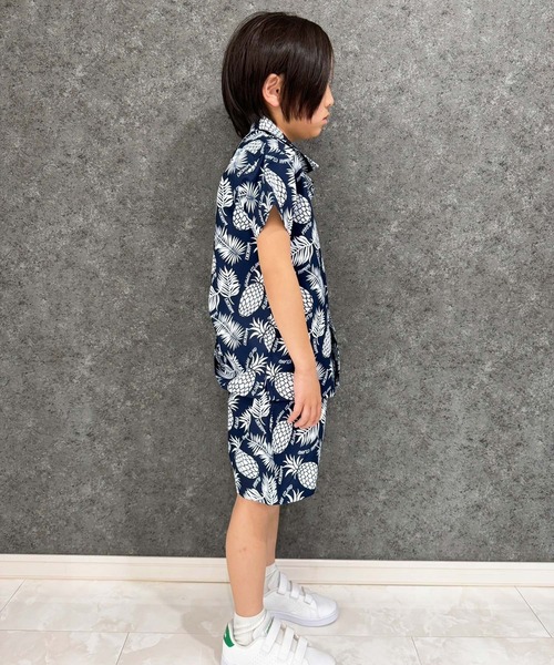 THE CASUAL セットアップ 「ICE FABRIC 接触冷感」 アロハ
