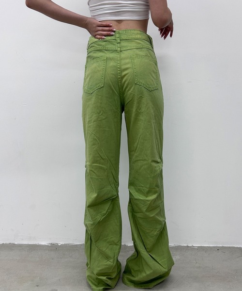 A'GEM/9 × .kom　ドットケーオーエムセパレート カーゴパンツ A'GEM/9 × .kom『.kom/ドットケーオーエム』Stitch Design Wide