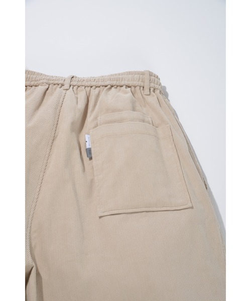 セザンヌ コーデュロイ オーガニックコットン ワイド パンツ CORDUROY WIDE PANTS ‐Modal mix‐ | SEVEN BY SEVEN