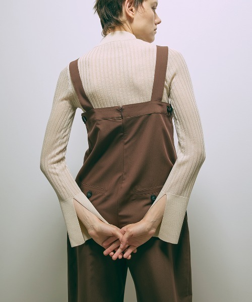 EN NEUME サロペット オーバーオール Belted Combinaison レディース