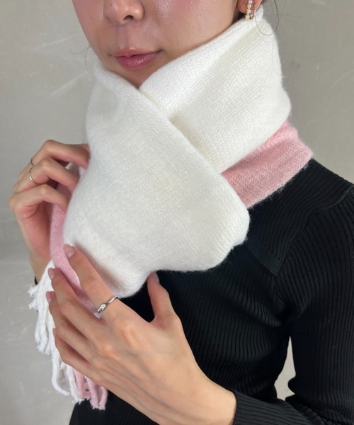 Loco Ocean（ロコオーシャン） マフラー ストール バイカラーマフラー