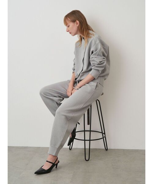 ELENDEEK パンツ メタルヤーンニットパンツ レディース