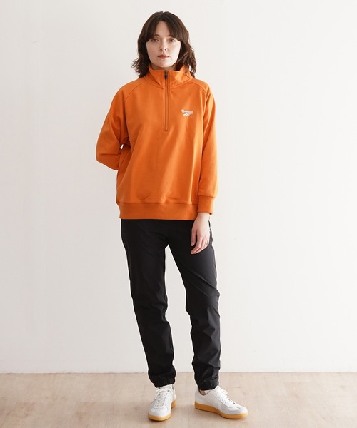 PR01. トレーナー スウェット Reebok ハーフジップスウェットトップス