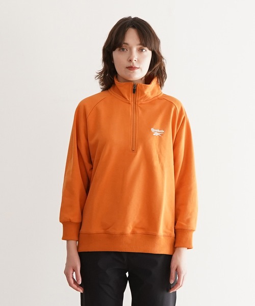 PR01. トレーナー スウェット Reebok ハーフジップスウェットトップス