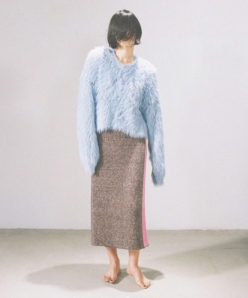 PAMM（パム） ニット セーター けものがれのシャギーニットPO