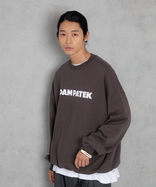 トレーナー スウェット ADAMPATEK/logo crew neck/ロゴクルーネックスウェット(AP2424009) レディース メンズ ADAM PATEK トレーナー スウェット ADAMPATEK/logo crew neck