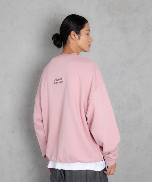トレーナー スウェット ADAMPATEK/logo crew neck/ロゴクルーネックスウェット(AP2424009) レディース メンズ ADAM PATEK トレーナー スウェット ADAMPATEK/logo crew neck