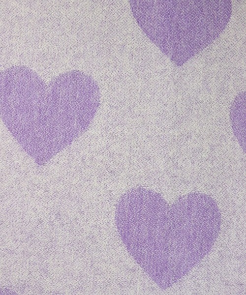 マフラー ストール 「moyan ecri」大判ハートマフラーLOVE BOMB PATTERN MUFFLER レディース メンズ_14