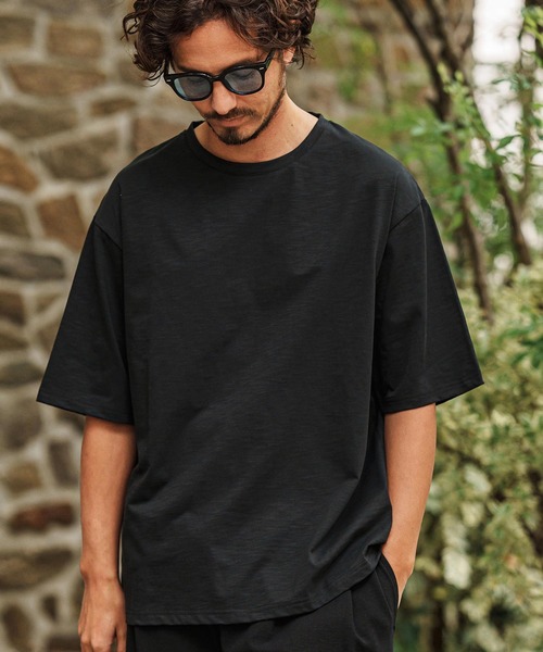 CAMBIO tシャツ mt9417- スラブTシャツ メンズ レディース
