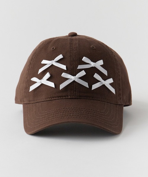 ROOP TOKYO キャップ 帽子 レディース Front Ribbon Cap 6 Panel Cap