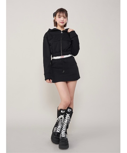 Darich DDジップスウェットパーカー Darich パーカー DDジップスウェットパーカー レディース