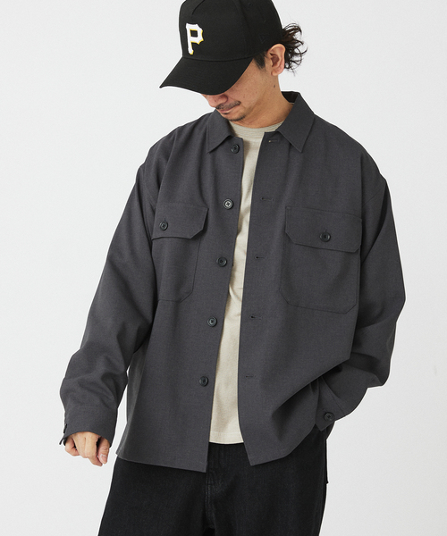 CPOシャツジャケット　journal standard relume JOURNAL STANDARD relume シャツ TECH アムンゼン リラクシー