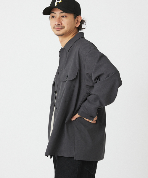 CPOシャツジャケット　journal standard relume JOURNAL STANDARD relume シャツ TECH アムンゼン リラクシー