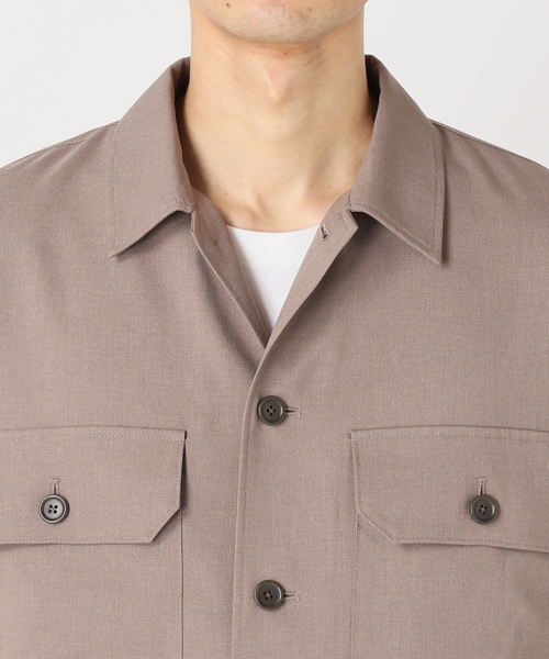 CPOシャツジャケット　journal standard relume ミックスブッチャー CPOシャツジャケット（その他ブルゾン