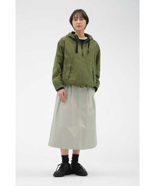 美品 MHL. WASHED COTTON POPLIN スカート セール】WASHED COTTON POPLIN（スカート）｜MHL