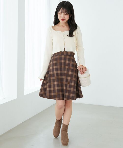 MAJESTIC LEGON（マジェスティックレゴン） スカート バックレース