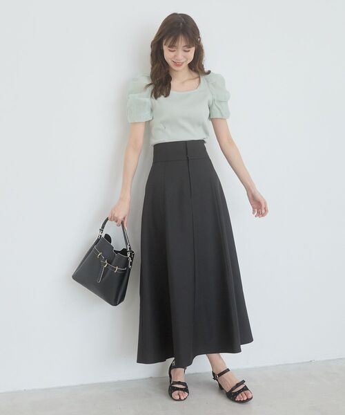 MAJESTIC LEGON（マジェスティックレゴン） ロング スカート 夏 バック