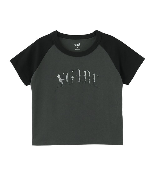 tシャツ Raglan logo T-shirt レディース Raglan logo T-shirt（Tシャツ/カットソー）｜FIKA.（フィーカ