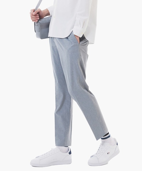 ラコステ LACOSTE チノパン スーツパンツ LACOSTE チノパン ワンタックストレッチスラックス メンズ
