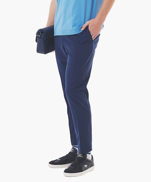 LACOSTE（ラコステ） チノパン ワンタックストレッチスラックス メンズ