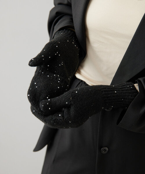 「ear PAPILLONNER」 「sum1 style」手袋 FREE グレー レディース_画像7