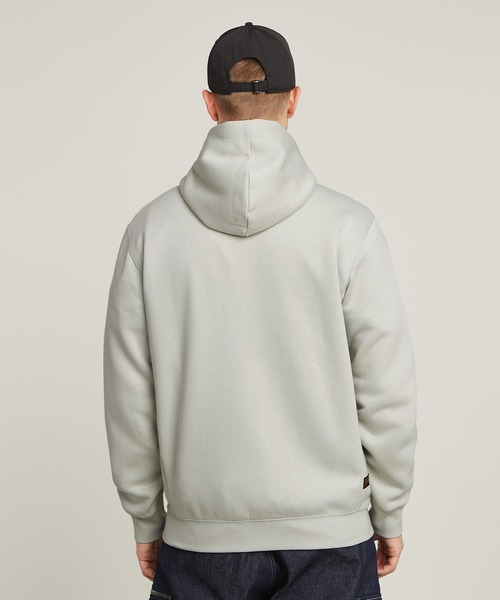 G-STAR RAW パーカー PREMIUM CORE HOODED ZIP SWEATER/ワンポイント