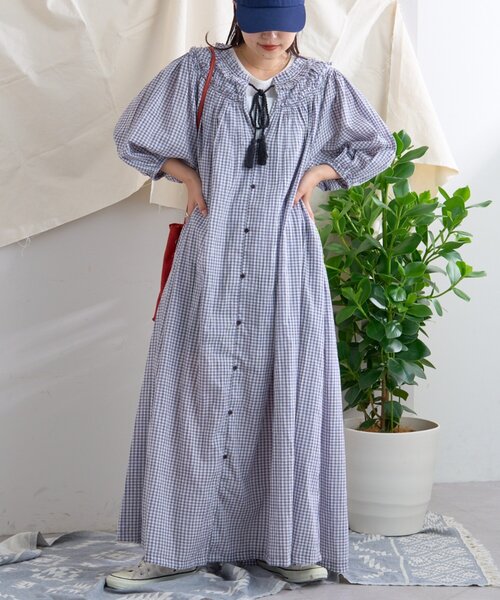 CIAOPANIC TYPY ワンピース 「India」シルクタッチボイル深V