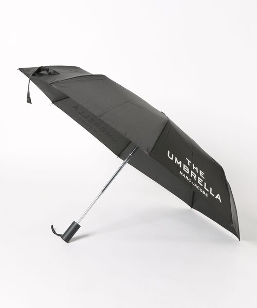 MARC JACOBS THE UMBRELLA 折りたたみ傘 ブラック MARC JACOBS 傘 THE COMPACT UMBRELLA/ザ コンパクト アンブレラ