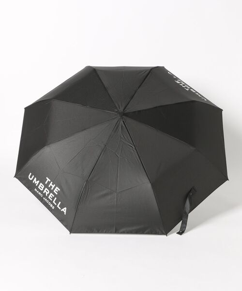 MARC JACOBS THE UMBRELLA 折りたたみ傘 ブラック ベーシックオールウェザー折りたたみ傘｜ノベルティ・物販・記念
