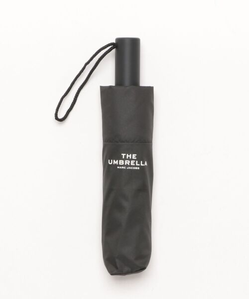 MARC JACOBS THE UMBRELLA 折りたたみ傘 ブラック MARC JACOBS 傘 THE COMPACT UMBRELLA/ザ コンパクト アンブレラ