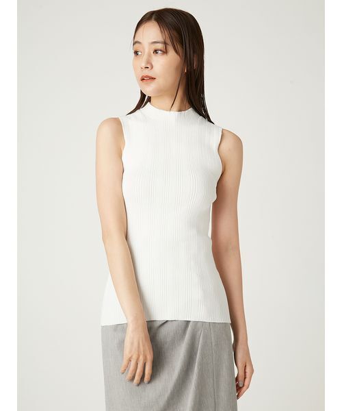 FRAY I.D ノースリーブトップス FRAY I.D ニット セーター ドライタッチノースリーブニット