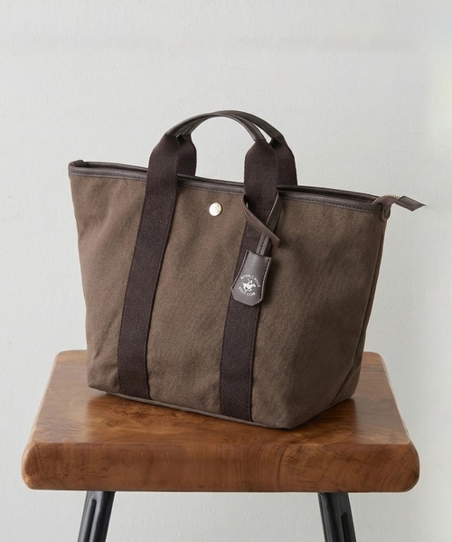 トートバッグ 「BEVERLY HILLS POLO CLUB」「別注」キャンバストートバッグ BH9014 レディース メンズの画像