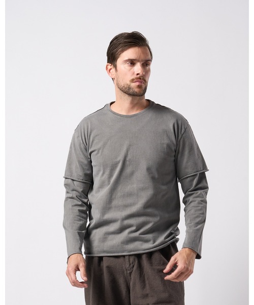 wjk tシャツ layered cut-off L/S メンズ : ZOZOTOWN Yahoo!店 - 通販