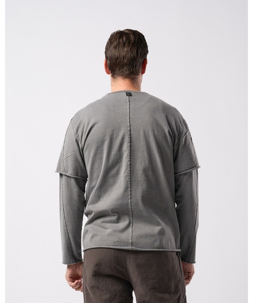 wjk tシャツ layered cut-off L/S メンズ : ZOZOTOWN Yahoo!店 - 通販