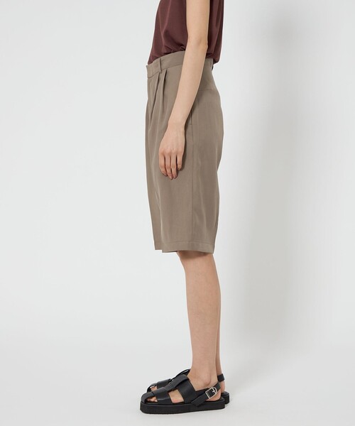 ショートパンツ K-WAY Woman Short Beige K71235W 677 Shorts Woman NOISE TWILL CHINO BEIGE KHAKI