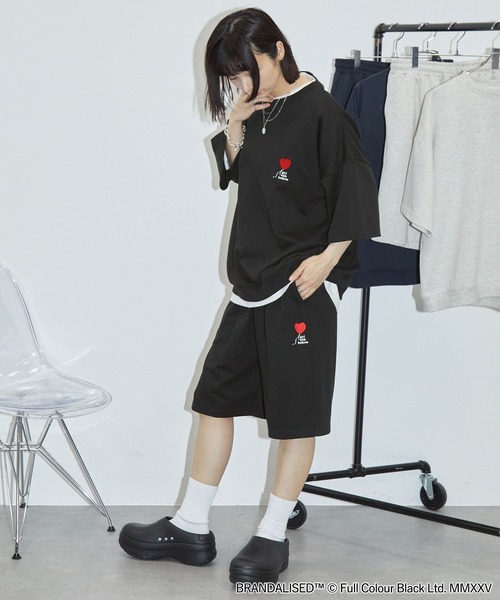 BRANDALISED セットアップ 別注 Girl with Balloon プリント刺繍