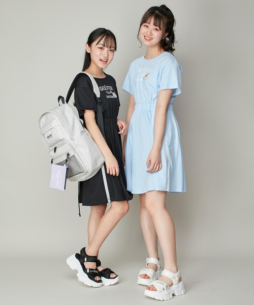 JENNI love ワンピース サイドラインアイスフォトTワンピ キッズ