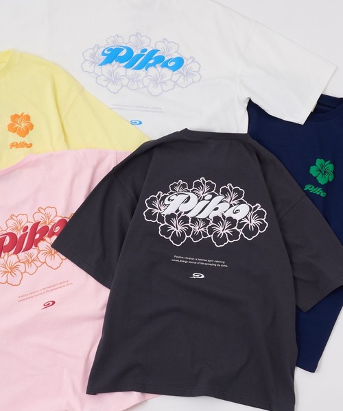 ブラウス シャツ (PIKOxROSEBUD)BIG SILHOUETTE S/S TEE レディース PIKO ブラウス シャツ (PIKOxROSEBUD)BIG SILHOUETTE S/S TEE
