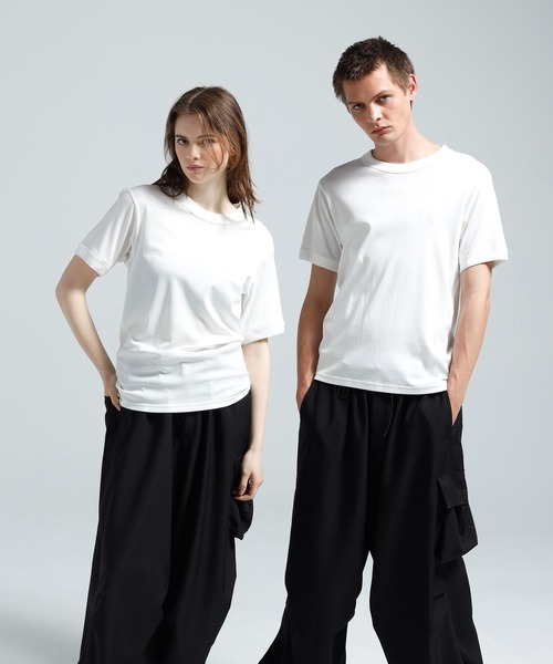 Y-3 tシャツ SLIM SHORT SLEEVE TEE メンズ レディース : ZOZOTOWN