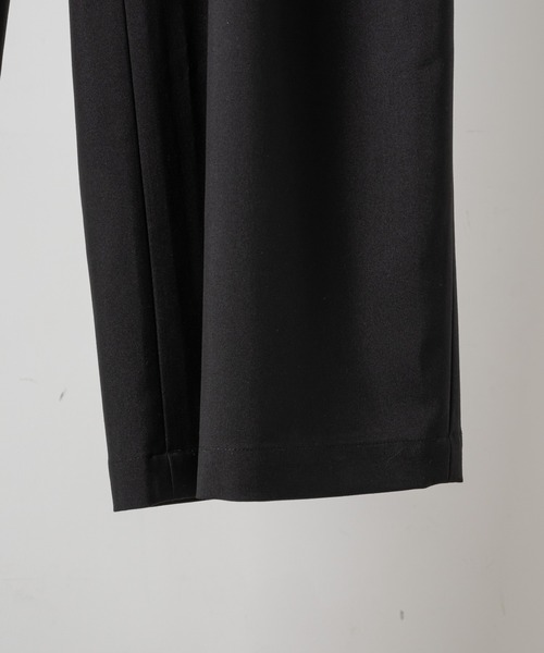 soerte　ソエルテ　スラックス　0サイズ　スラックス　新品未使用 soerte スラックス Wide straight slacks/ワイドストレート