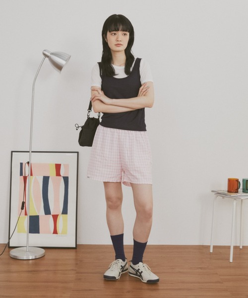 【未使用】マークアンドロナ 2024 ギンガム&タータンチェック ショートパンツ マークアンドロナ ショートパンツ 未使用】マークアンドロナ