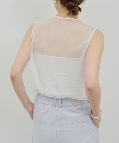 GALLARDAGALANTE ブラウス シャツ 「HERITANOVUM」ラッフルボ