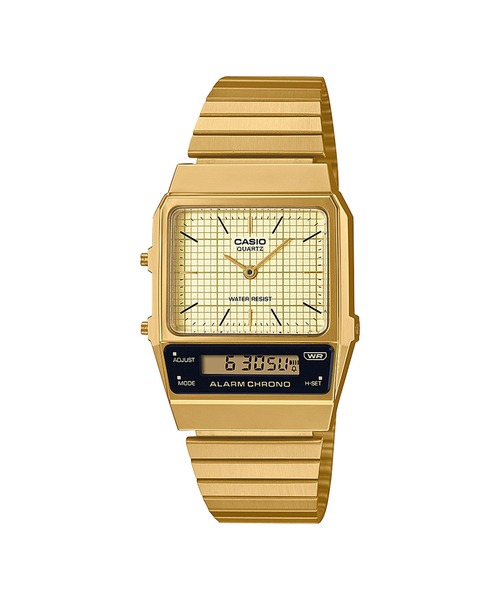 CASIO 5553JA ゴールドアナログ・デジタル時計金色 CASIO（カシオ）/ゴールド デジタルミニ 腕時計（デジタル腕時計