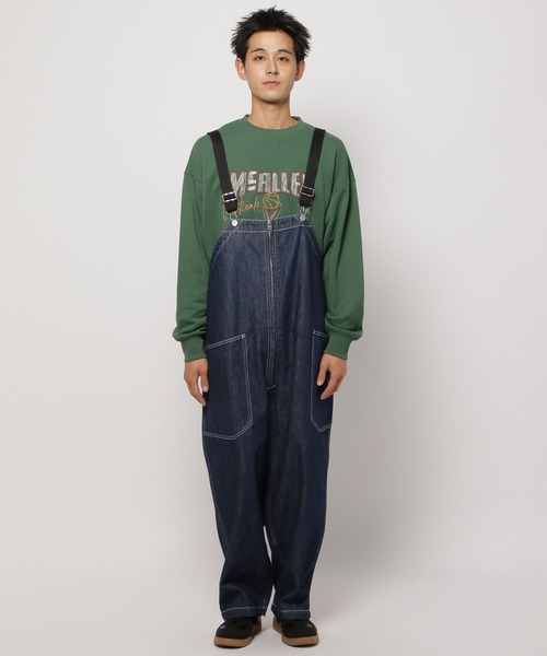 きぃさま購入予定　ニコアンド　デニムオーバーオール サイズFREE niko and ｜[NKJ 2025SS]PAINTER OVERALLS | Rakuten Fashion