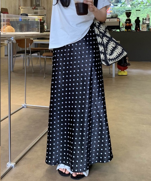 17/ JUNYA WATANABE ドット柄フレアスカート 17/ JUNYA WATANABE ドット柄フレアスカート - メルカリ