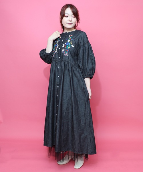 60s 50s ヨーロッパ ウールベスト ワンピース 刺繍 ユーロ 柄 G630 60s 50s ヨーロッパ ウールベスト ワンピース 刺繍 ユーロ 柄 G630